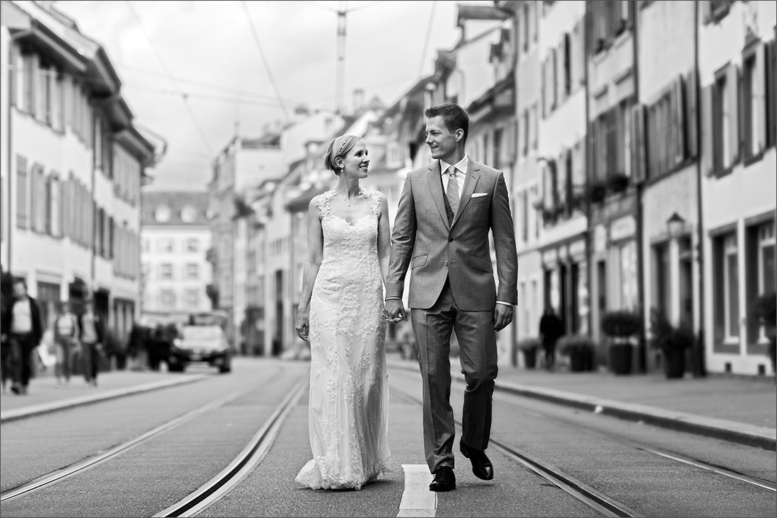 Hochzeitsfotografin Basel - Spalenberg