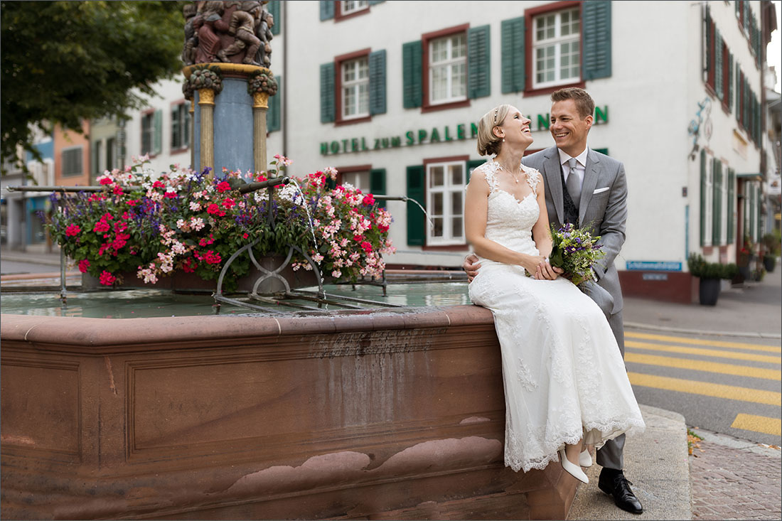 Hochzeitsfotografin Basel - Spalenberg