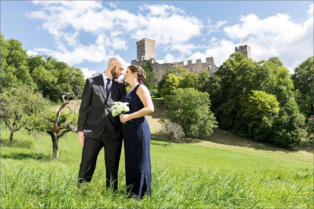 Standesamtliche Hochzeit auf Burg Rötteln