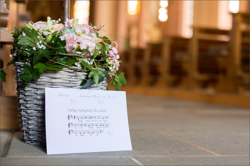 Hochzeit kirchliche Trauung Leuggern