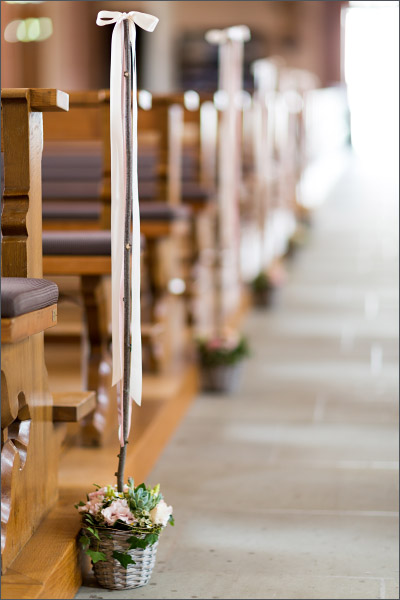 Hochzeit kirchliche Trauung Leuggern