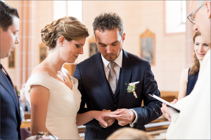 Hochzeit kirchliche Trauung Leuggern