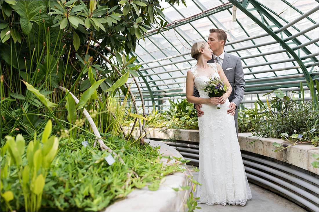 Hochzeitsfotografin Basel - Botanischer Garten