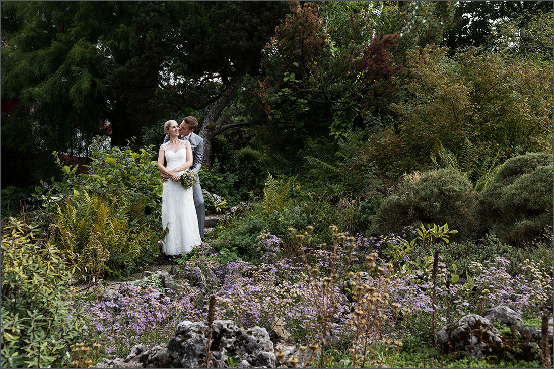 Hochzeitsfotografin Basel - Botanischer Garten
